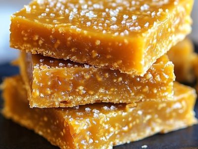 Barres Caramel Prétzel : Recette Facile et Délicieuse