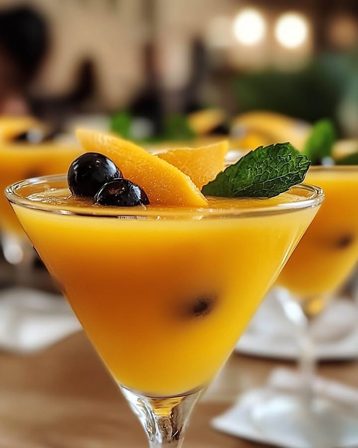 Cocktail Mangue-Passion Exotique : Recette Rafraîchissante 2 cocktail mangue passion