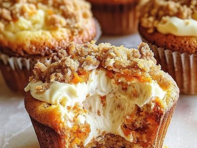 Cupcakes Carottes Crémeux : Recette Facile et Délicieuse