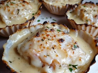 Coquilles Saint-Jacques Béchamel : Recette Gourmande et Facile