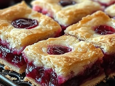 Bars Cerises Gourmandes : Recette Facile et Délicieuse