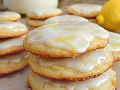 Biscuits Citron Glacés : Recette Facile et Rafraîchissante
