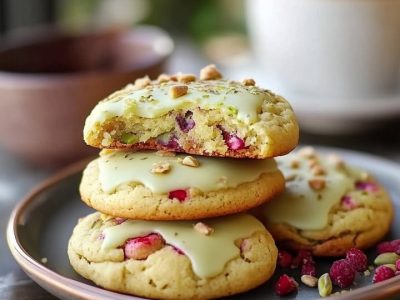 Biscuits Framboise Pistache : Recette Facile et Délicieuse