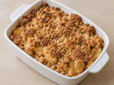 Crumble aux pommes